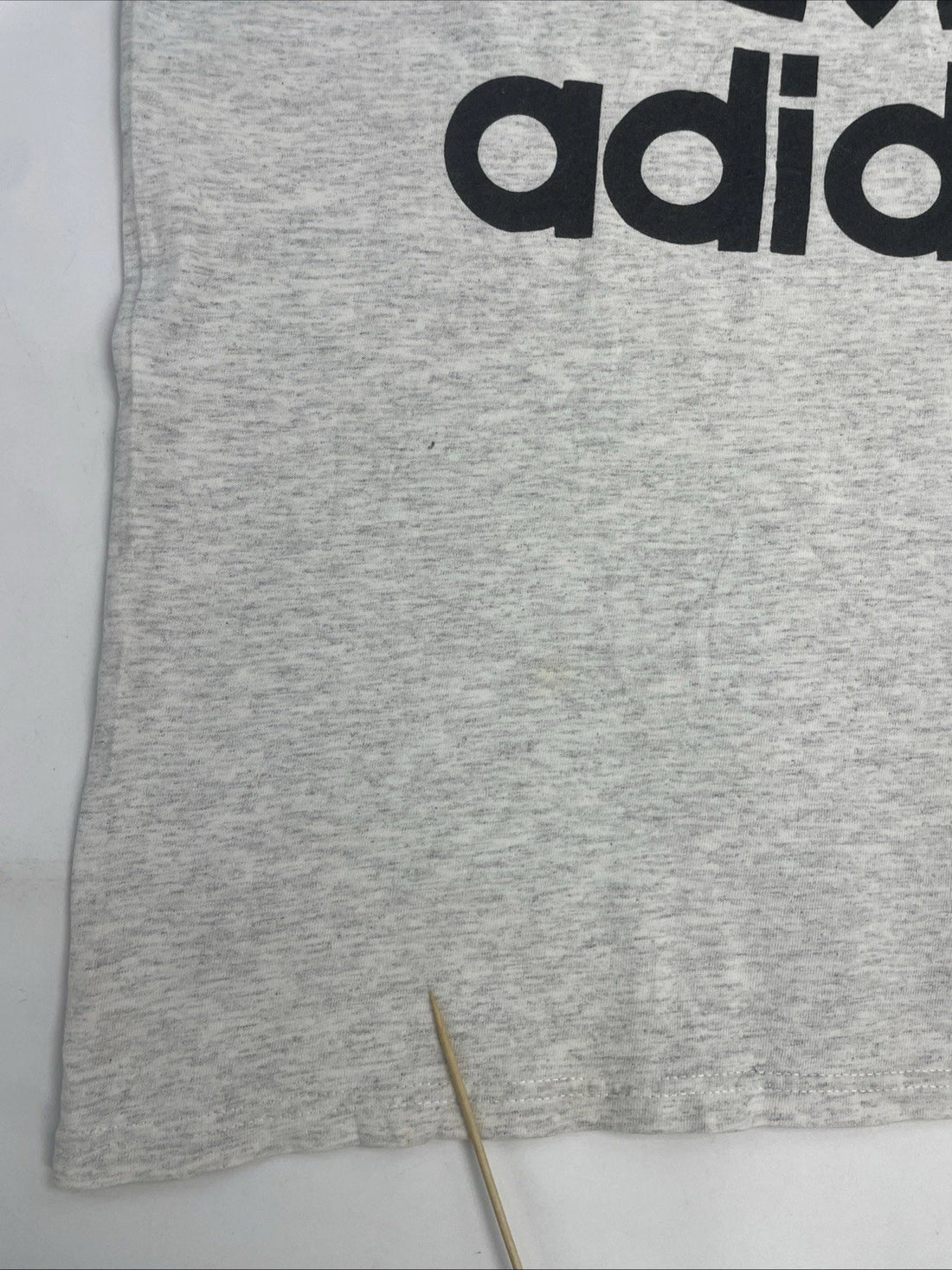 Vintage Adidas Trefoil Soccer T-Shirt Size Medium Double Sided 90s