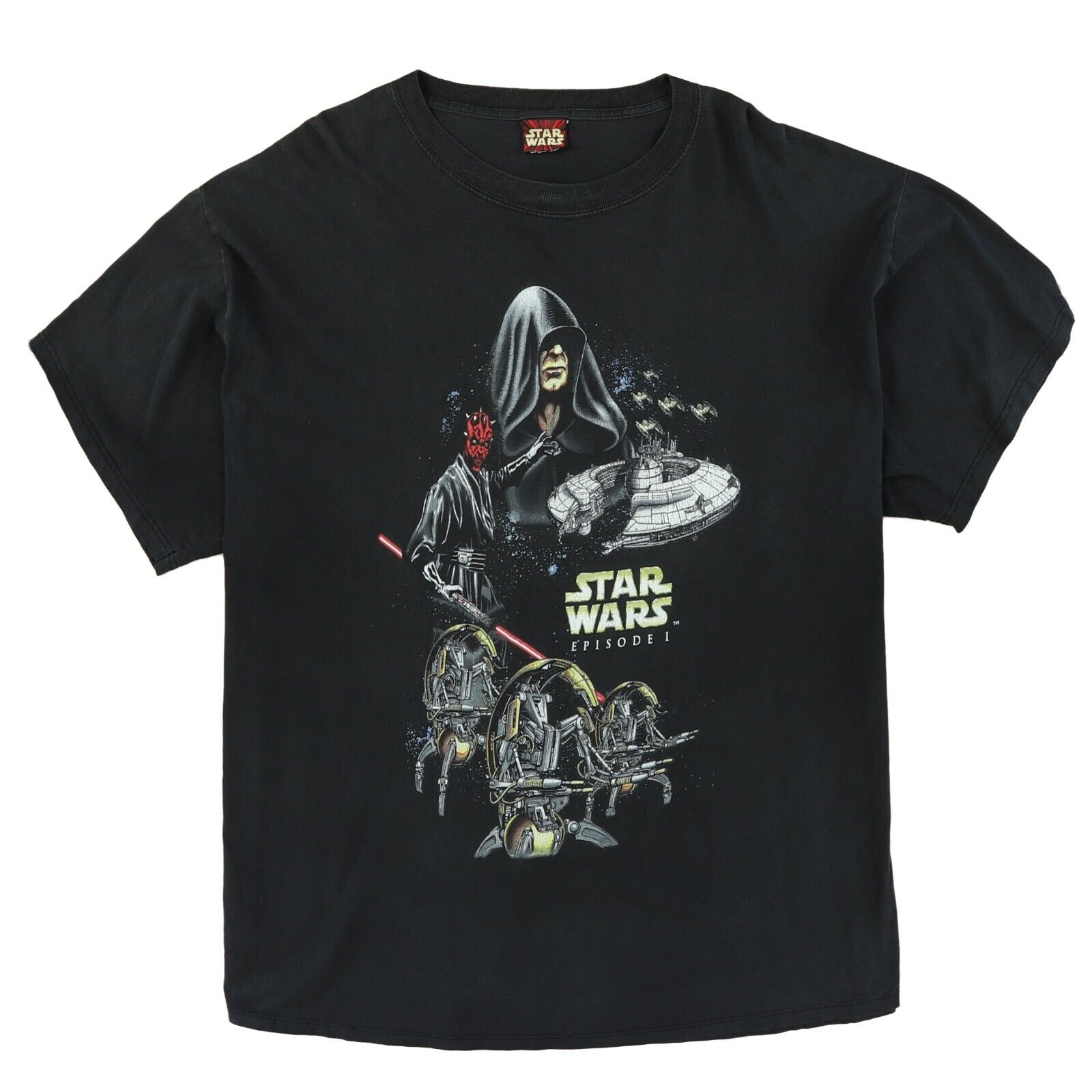 STAR WARS episode1 ビンテージTシャツ 90's】Vintage Movie Print T-shirt Size.M 