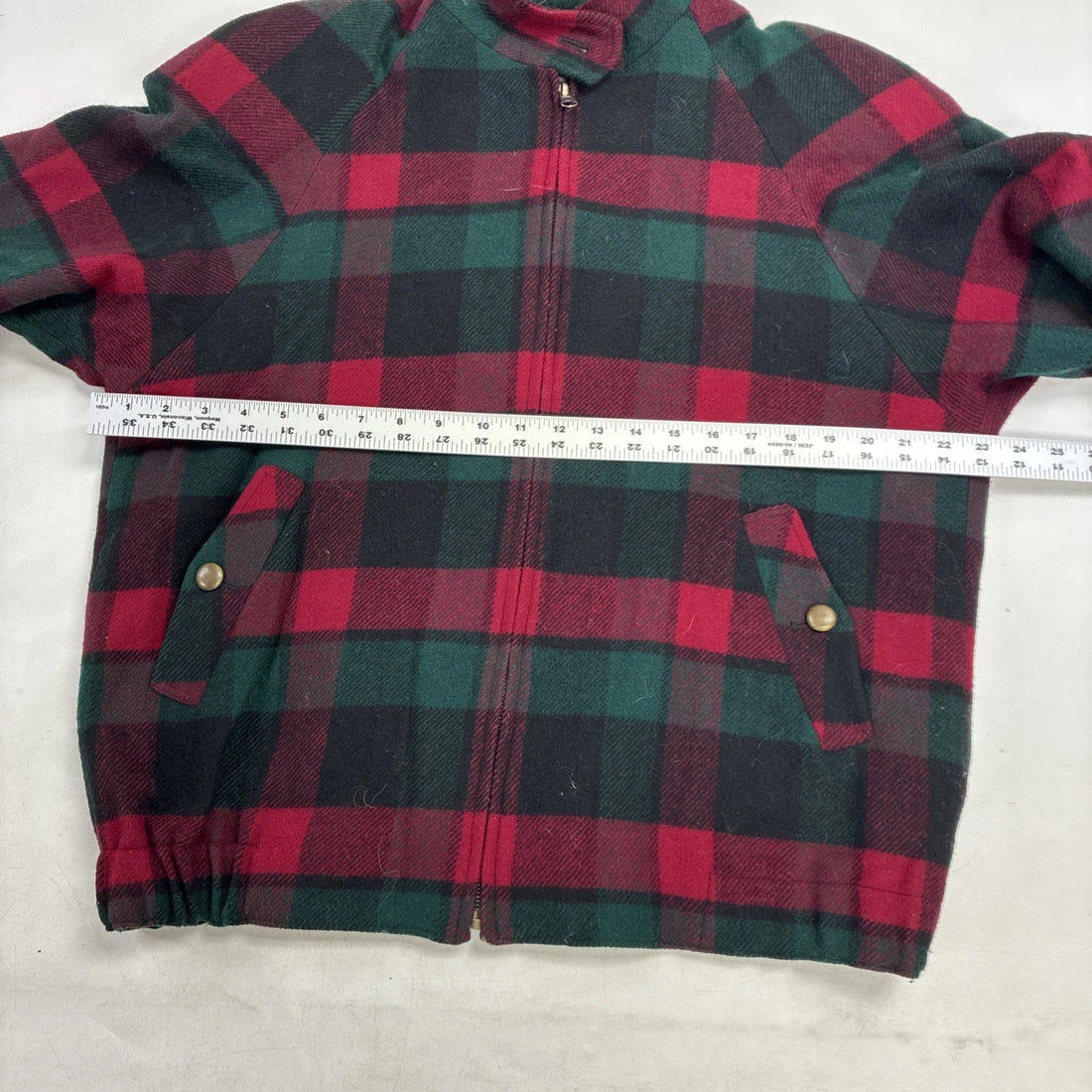 Pendleton Wool Bomber Jacket Size Medium
