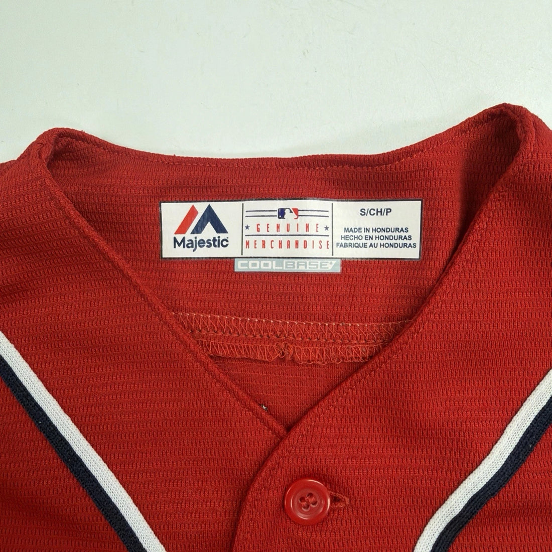 Washington Nationals Max Scherzer Majestic Jersey Size Small MLB