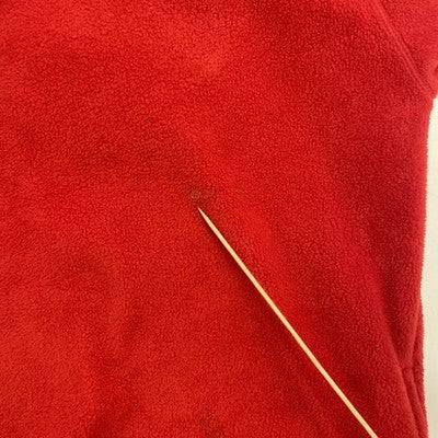 Vintage Tommy Hilfiger Fleece Jacket Size 2XL Red