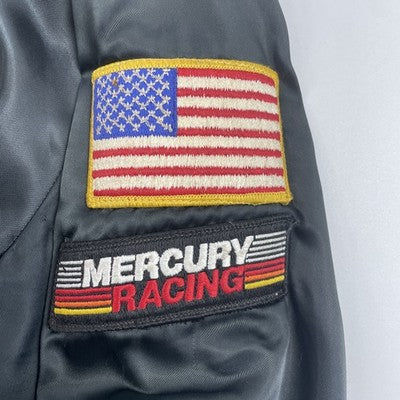 Vintage National Powerboat Association Racing Patch Bomber Jacket Large Medium