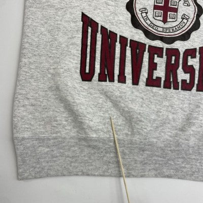 Vintage Brown University Crest Russell Athletic Crewneck Sweatshirt Size XL 90s