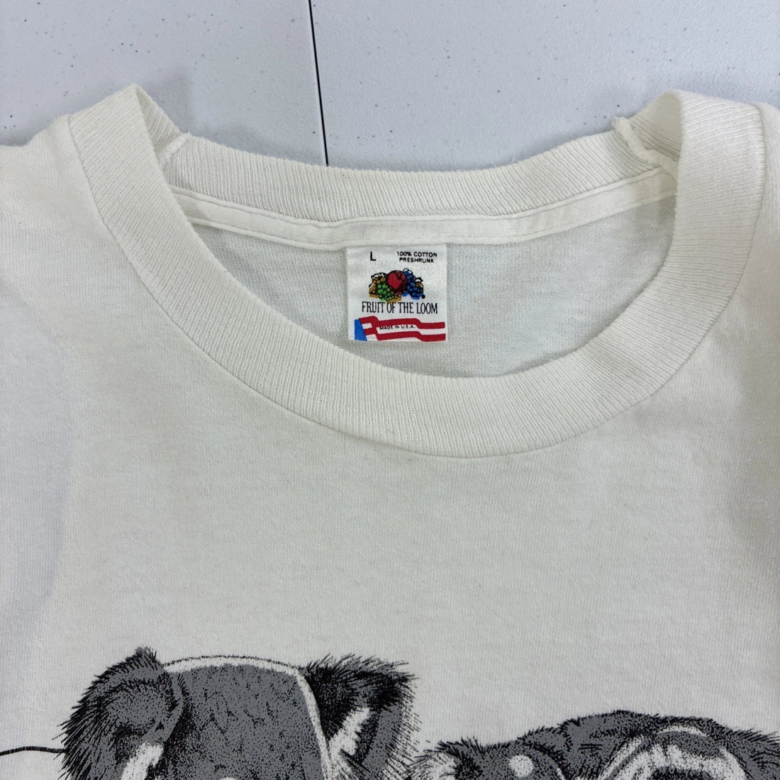 Vintage Koala Australia Long Sleeve T-Shirt Large Nature 90s