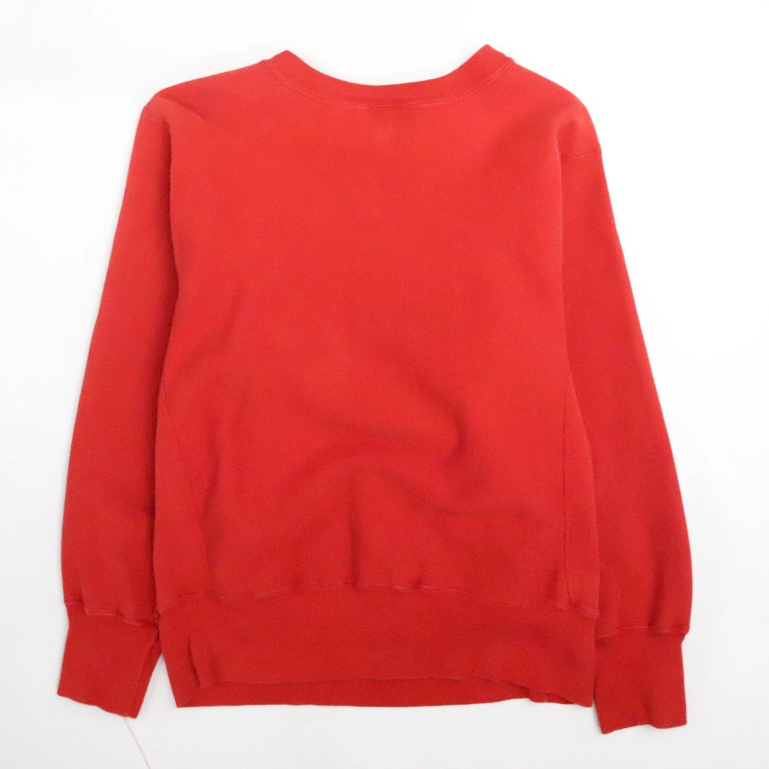 Vintage Champion Reverse Weave Blank Crewneck Sweatshirt Size Medium Red 90s