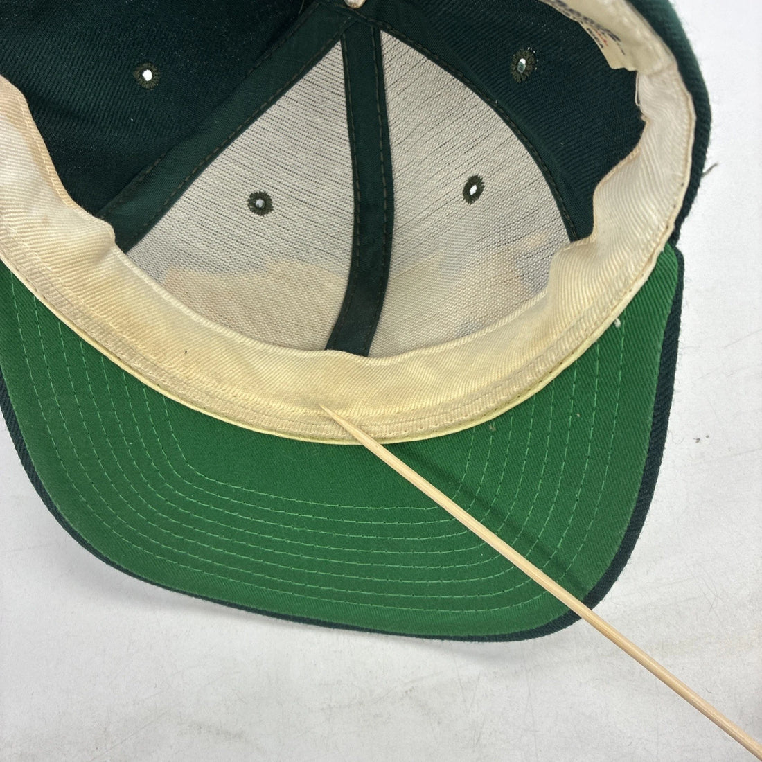 Vintage Green Bay Packers Script Wool Snapback Hat Cap OSFA NFL