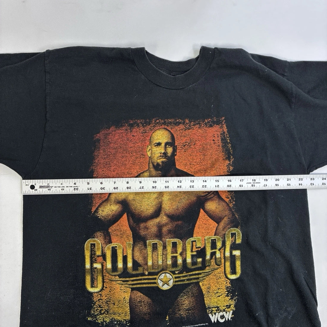 Vintage Goldberg Wrestling T-Shirt Size XL WCW