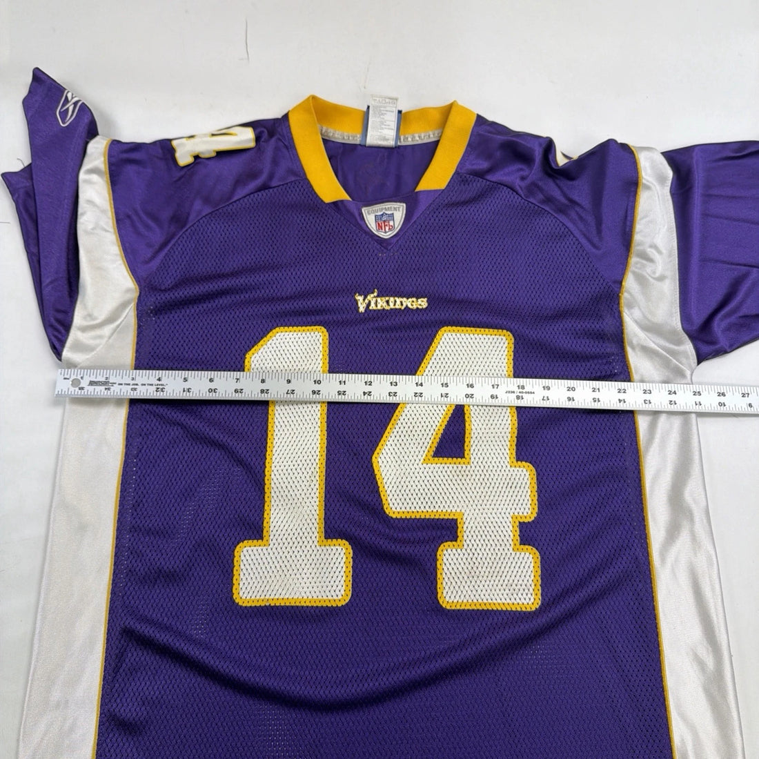 Vintage Minnesota Vikings Brad Johnson Reebok Jersey Size XL NFL