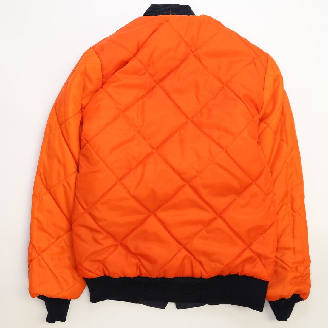 Vintage Golden Fleece Bomber Jacket Size 36 Blue