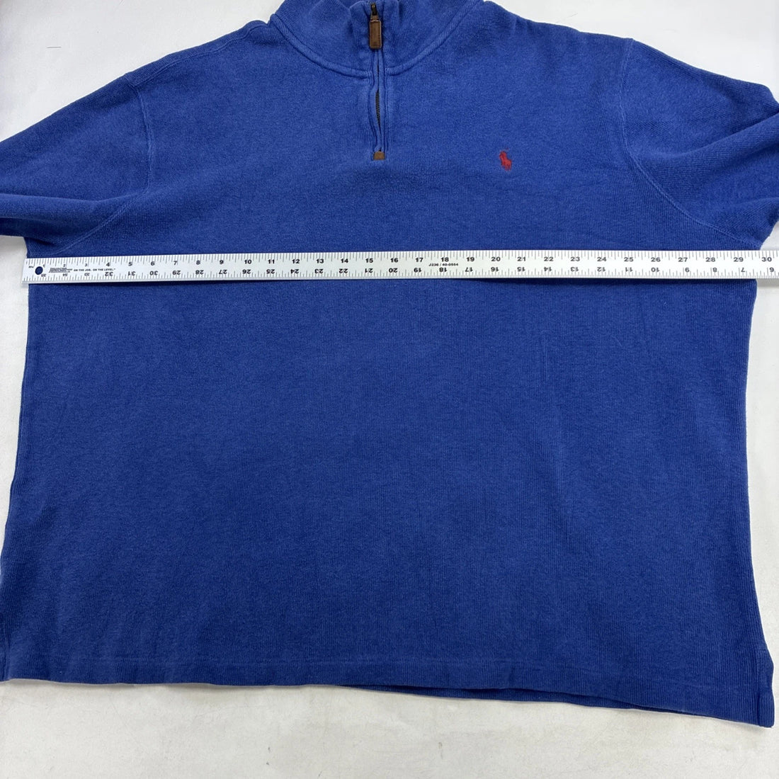 Polo Ralph Lauren 1/4 Zip Pullover Sweater Size 2XL Blue