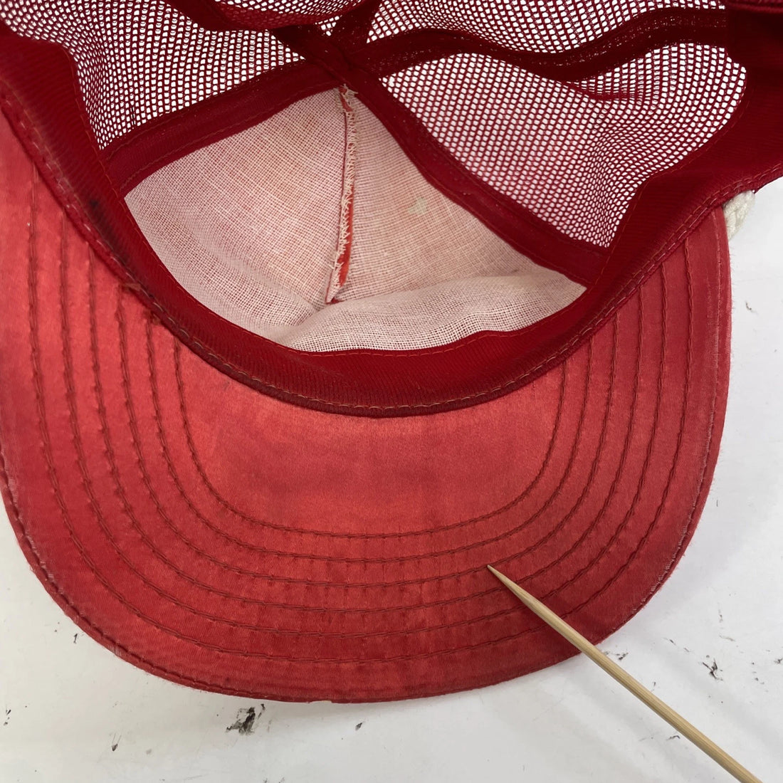 Vintage Coca-Cola Satin Trucker Snapback Hat Cap OSFA Red Coke Promo