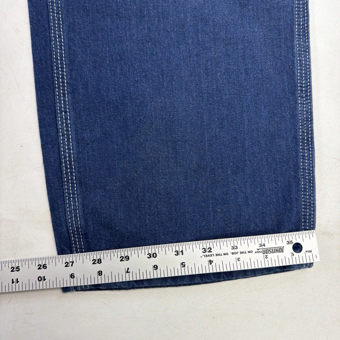 Vintag Carhartt Carpenter Denim Jeans Work Pants Size 38 X 34 Blue