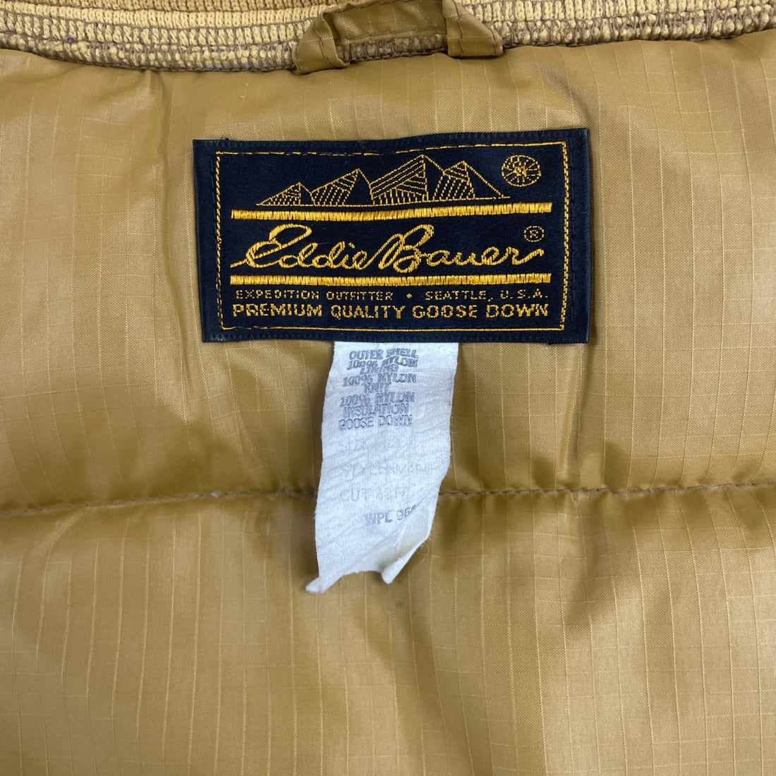 Vintage Eddie Bauer Puffer Vest Jacket Size Medium