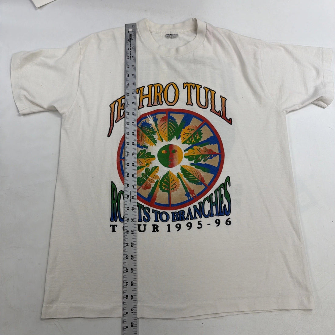 Vintage Jethro Tull Roots To Branches Tour T-Shirt Size Large 1996 90s