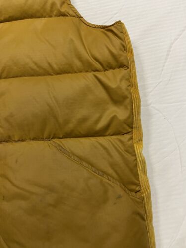 Vintage Eddie Bauer Puffer Vest Jacket Size Medium Goose Down Insulated