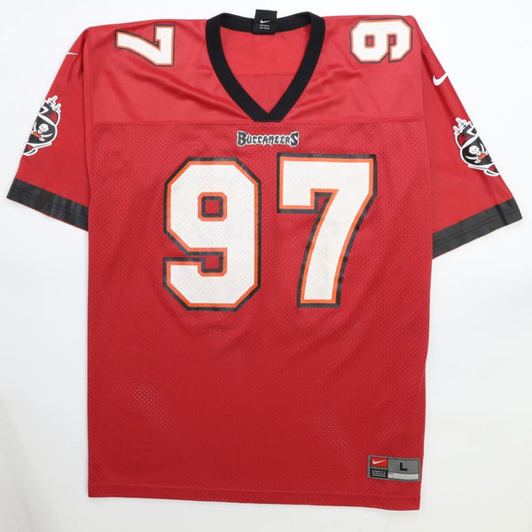Vintage Tampa Bay Buccaneers Nike Jersey Size Large Red NFL