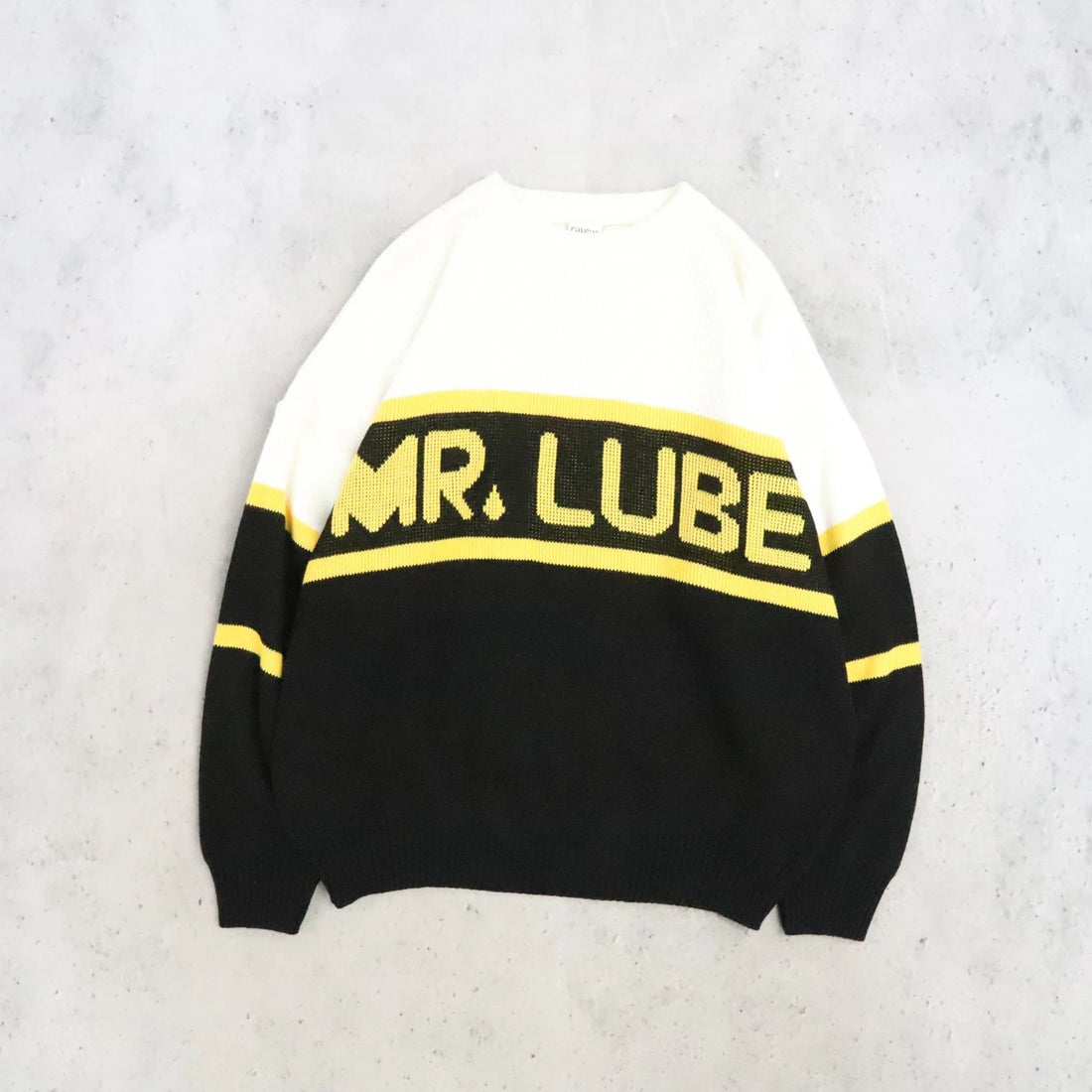 Vintage Mr. Lube Knit Crewneck Sweater Size XL NWT