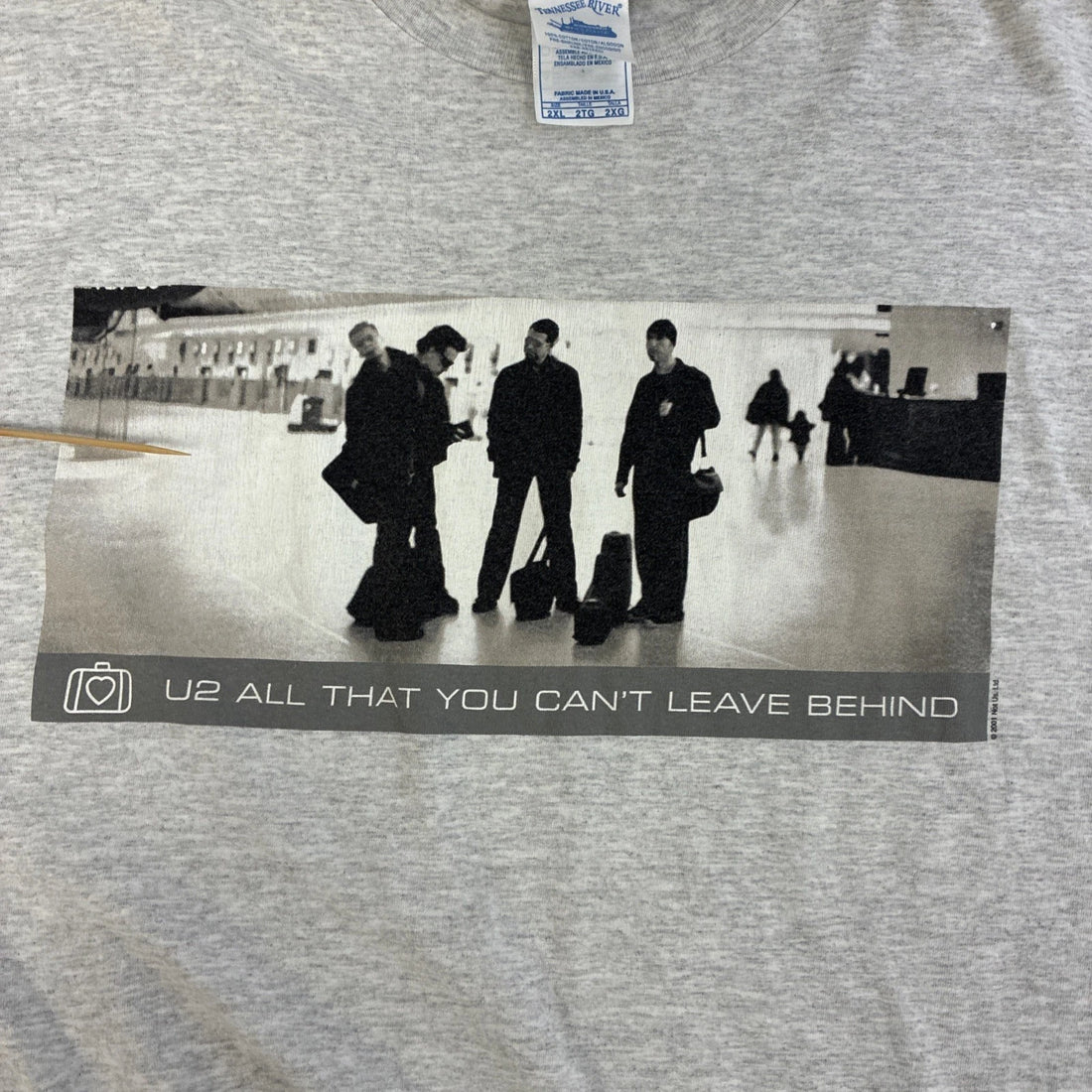 Vintage U2 All That You Can't Leave Behind Band T-Shirt Size 2XL 2001