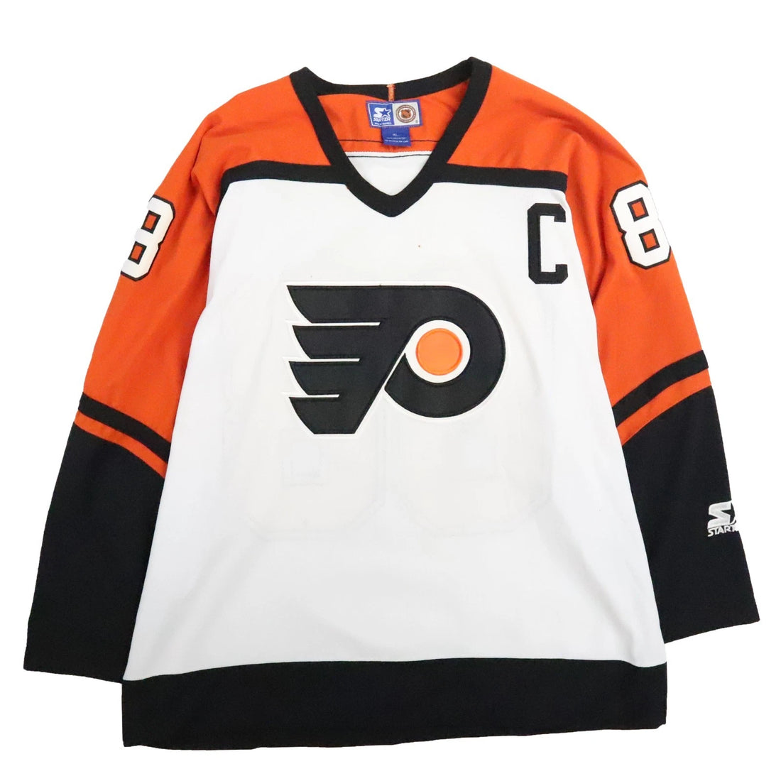 Vintage Philadelphia Flyers Eric Lindros Starter Hockey Jersey Size XL NHL