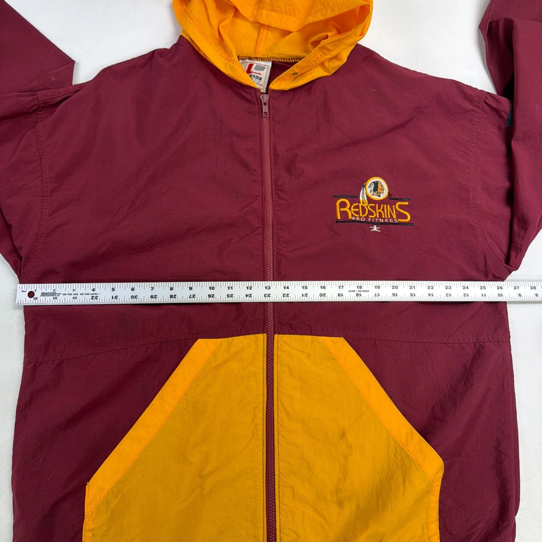 Vintage Washington Redskins Windbreaker Light Jacket Size XL NFL