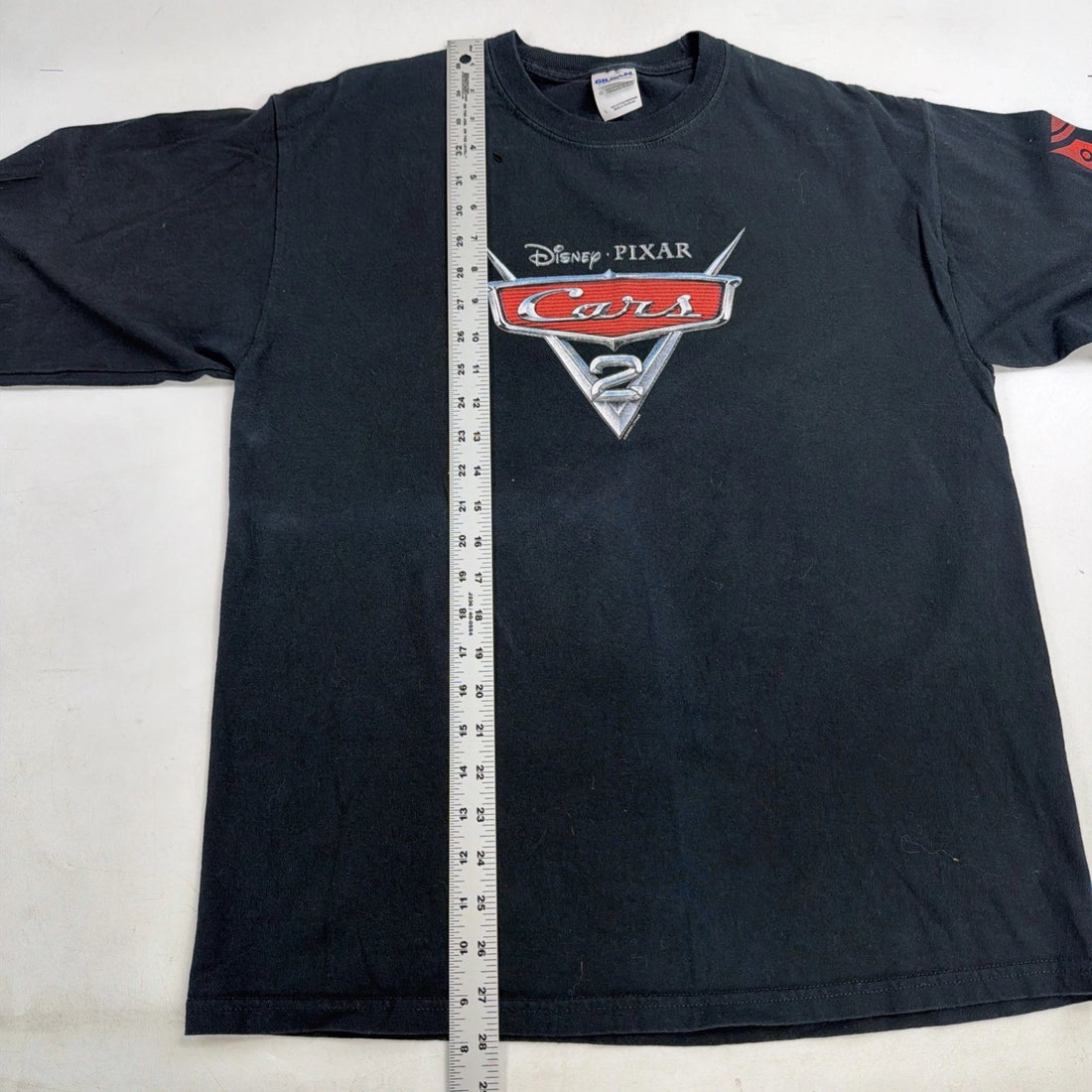 Cars 2 Disney Pixar Long Sleeve T-Shirt Size Large Movie Promo