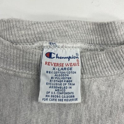 Vintage Stockton Football Champion Reverse Weave Crewneck Sweatshirt Size XL 90s
