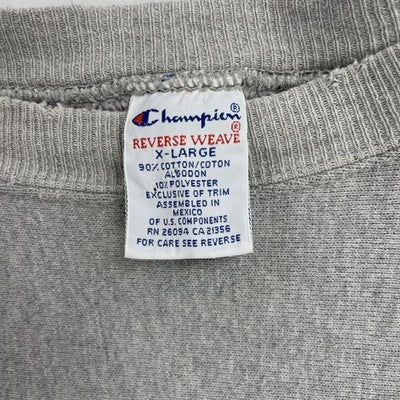 Vintage Rosemont Champion Reverse Weave Sweatshirt Size XL 90s
