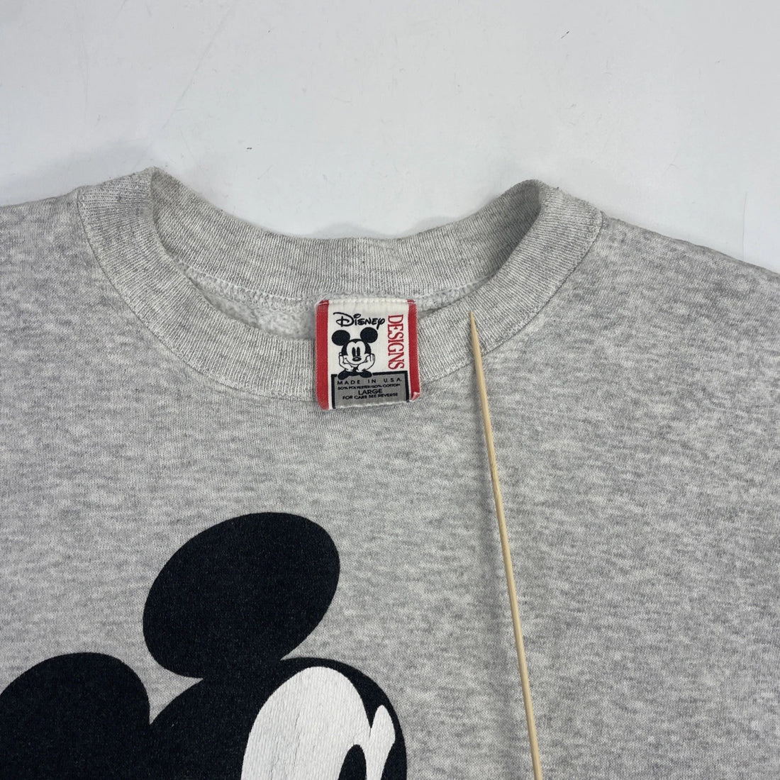 Vintage Mickey Mouse DisneyCrewneck Sweatshirt Size Large 90s