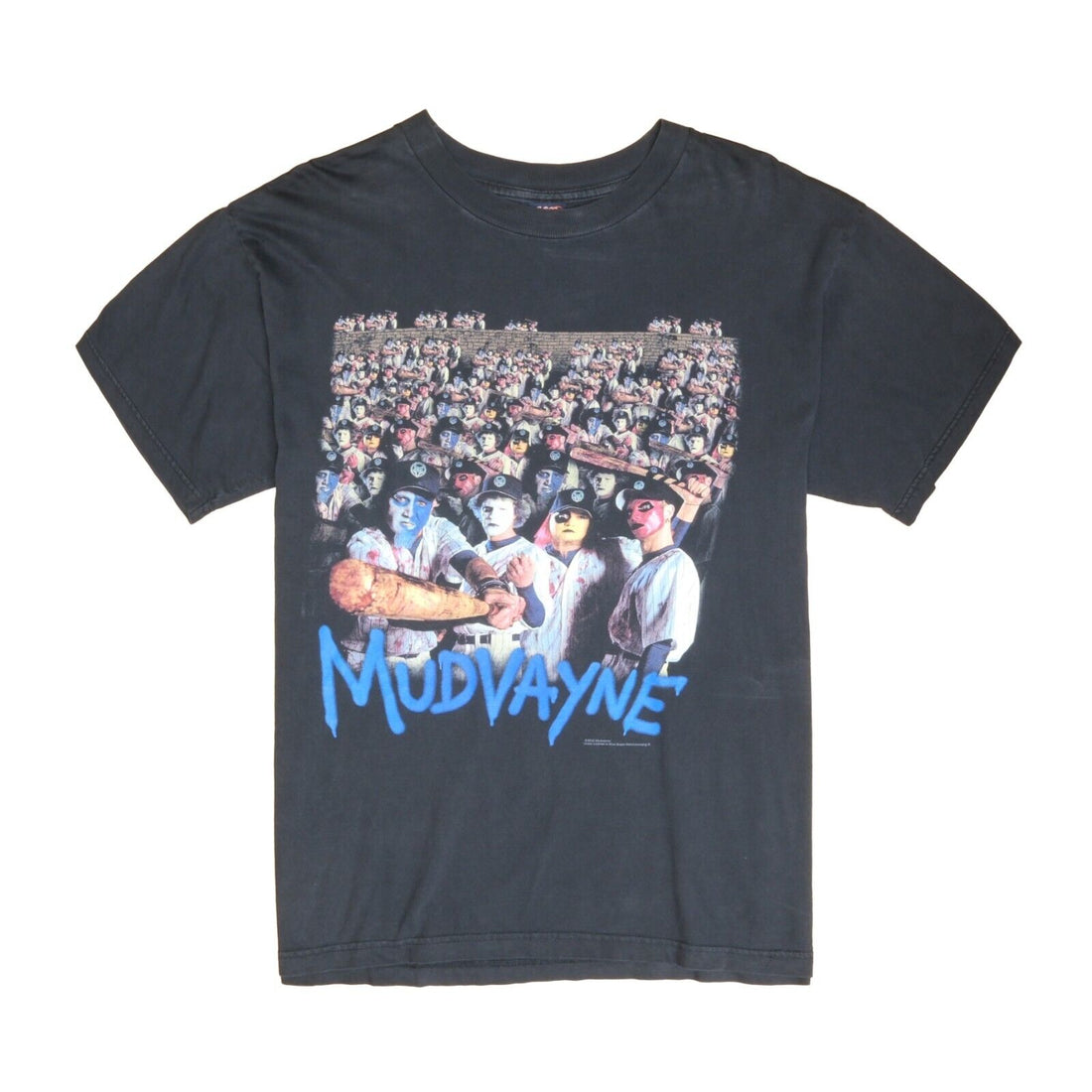 Vintage Mudvayne Can You Dig It T-Shirt Size Large Metal Band Tee 2002