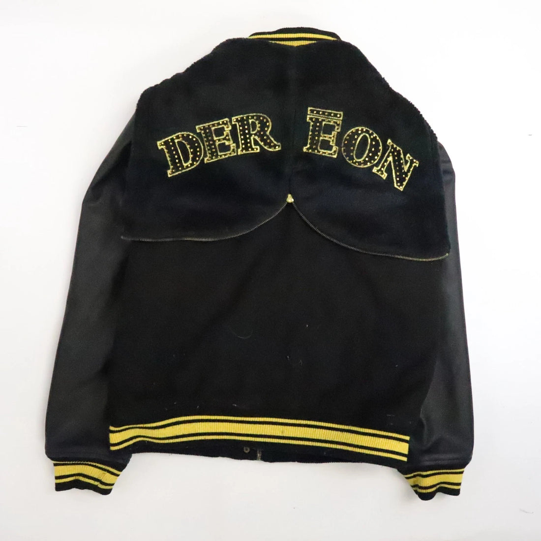 Dereon Wool Varsity Jacket Womens Size XL Y2K