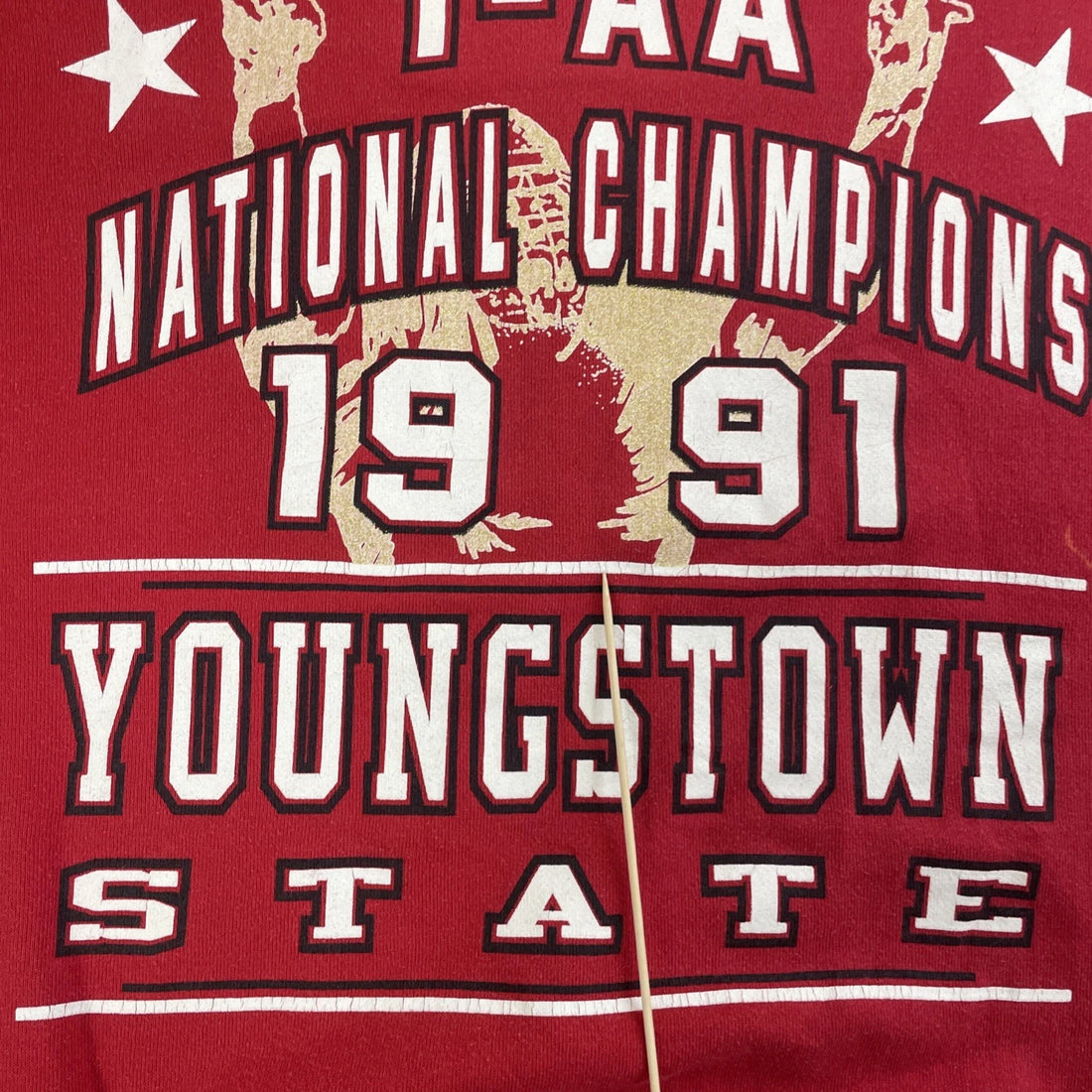Vintage Youngstown State Penguins Football National Champs Sweatshirt XL NCAA