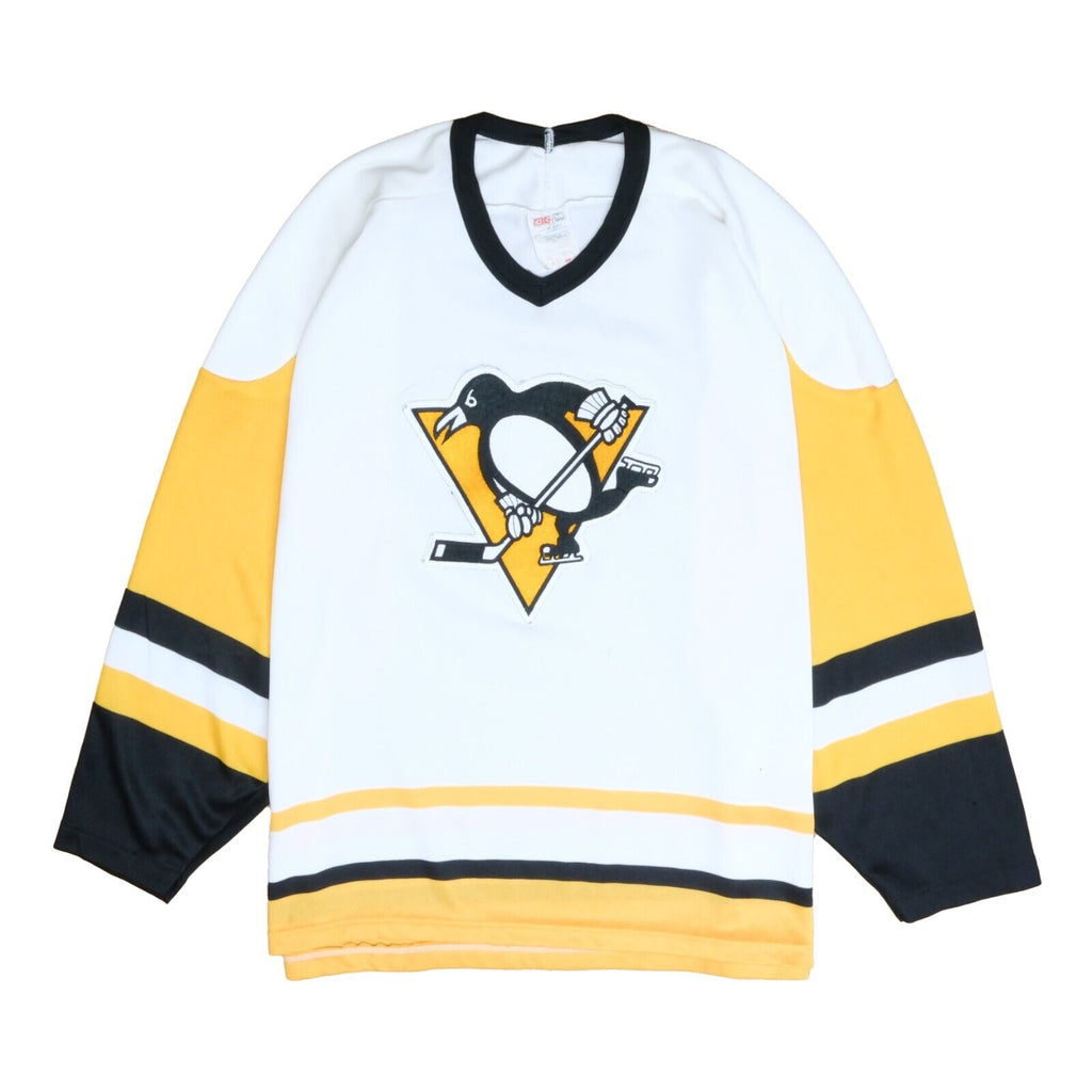 Starter Pittsburgh Penguins Blank Jersey Sweater Vintage 90s NHL Hockey Sewn XL