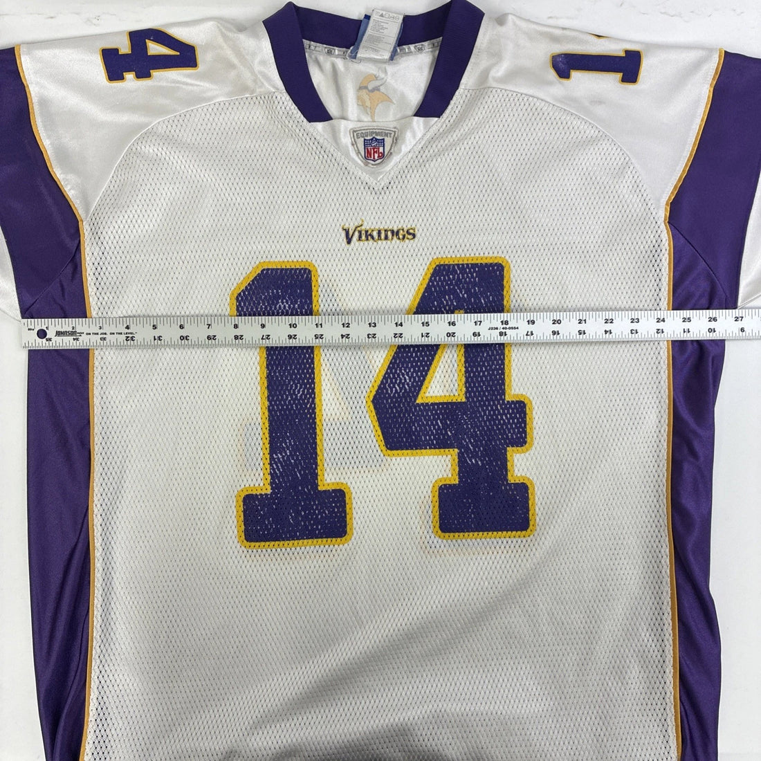 Vintage Minnesota Vikings Brad Johnson Reebok Jersey Size 2XL NFL
