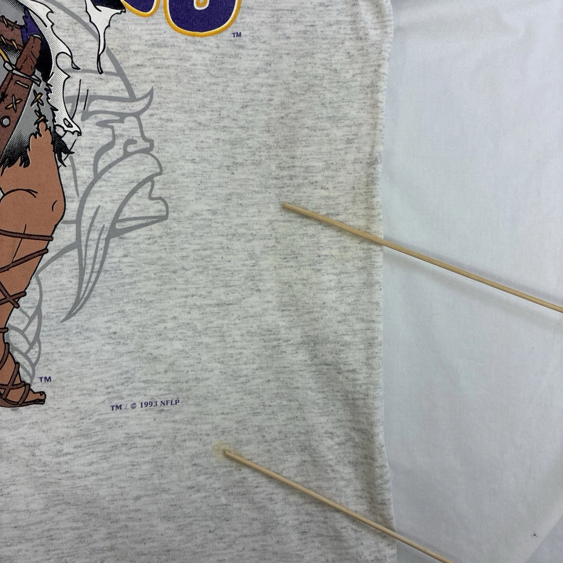 Vintage Minnesota Vikings Breakthrough Nutmeg T-Shirt Size Large NFL