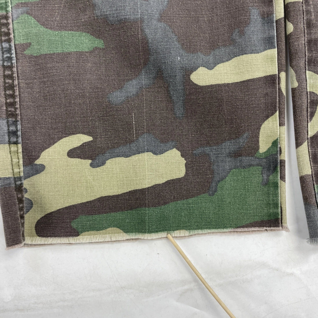 Vintage Bee Gee Woodland Camo Military Cargo Pants Size 36 X 34 70s