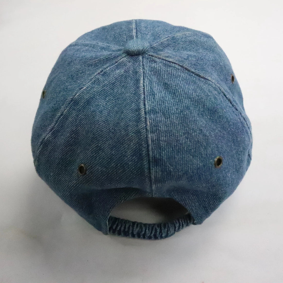 Vintage Winnie The Pooh Disney Denim Leather Hat Cap OSFA