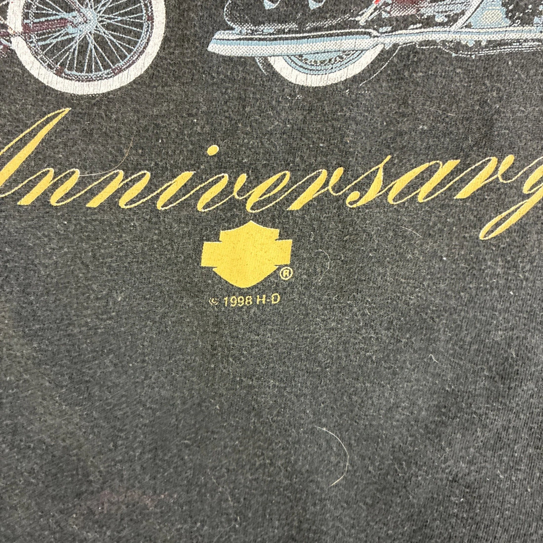 Vintage Harley Davidson Anniversary T-Shirt XL 1998 90s