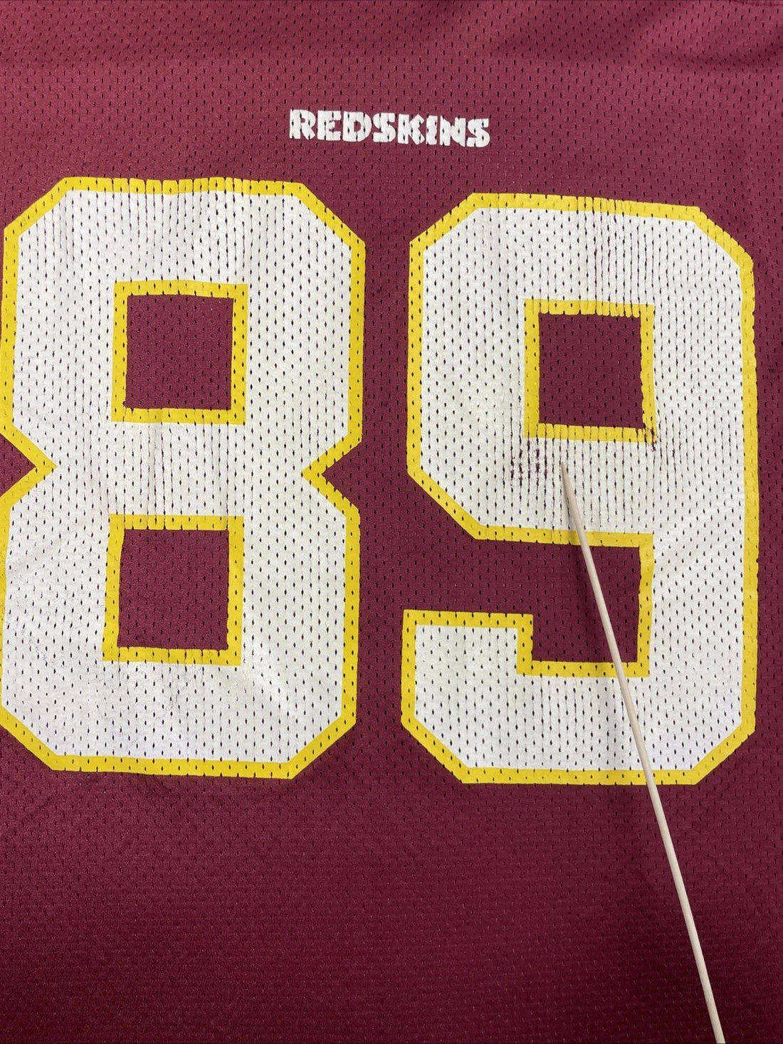Vintage Randy Moss Washington Redskins Reebok Jersey Size XL NFL