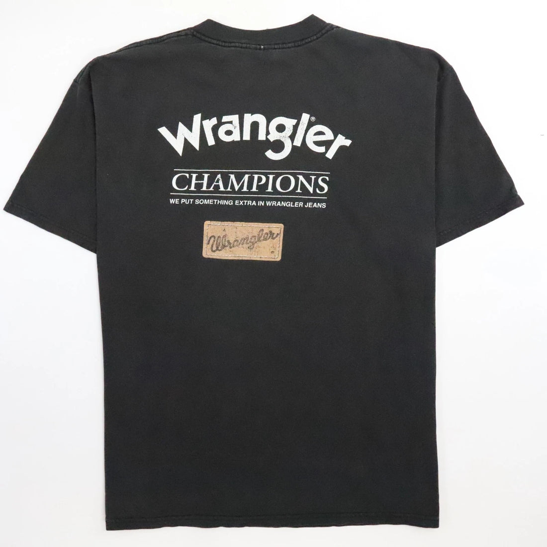 Vintage Wrangler T-Shirt Size XL Black