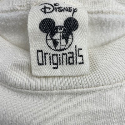 Vintage Mickey Mouse Discover It's A Small World Disney Sweatshirt Large 90s