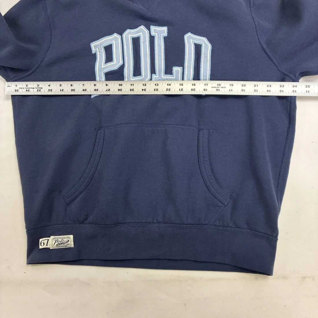 Polo Ralph Lauren Sweatshirt Hoodie Size Large Blue