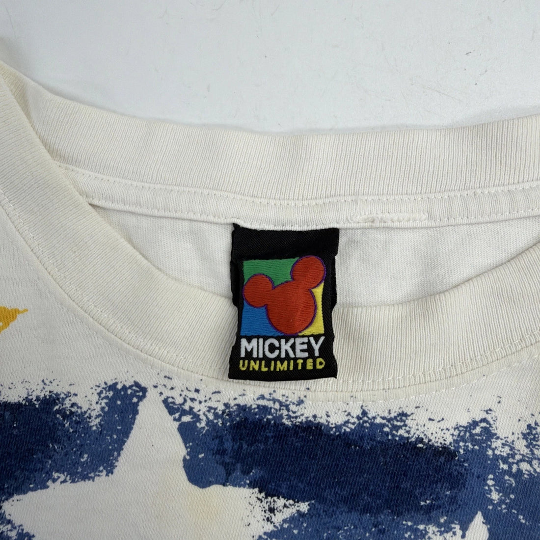 Vintage Mickey Mouse Disney T-Shirt Size 2XL All Over Print