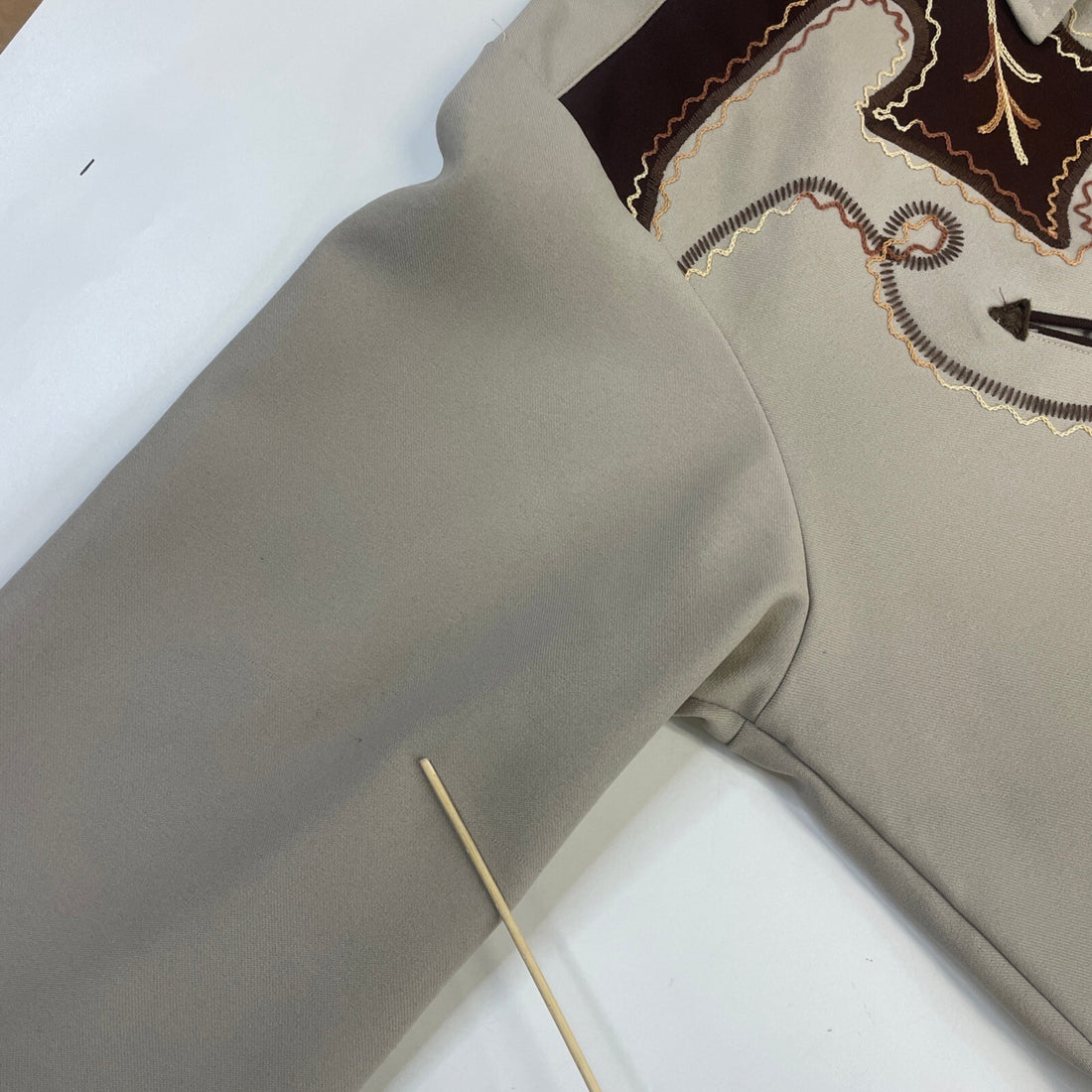 Vintage Gold Collection Karman Western Pearl Snap Shirt Size Large