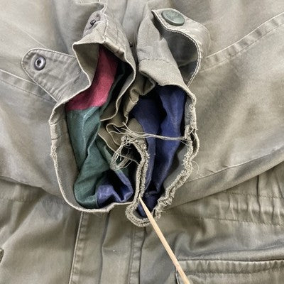 Vintage Nautica Parka Coat Jacket Size XL Green