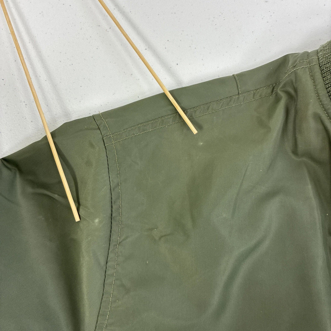 Levi Strauss & Co. Flight Bomber Jacket Size Medium Green