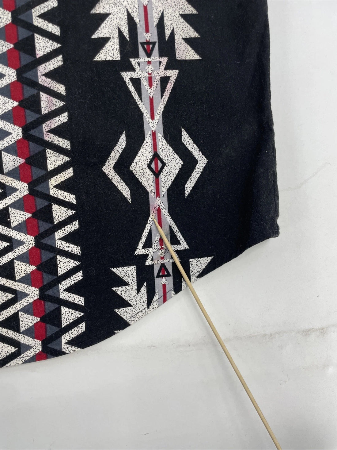 Vintage Roper Western Aztec Button Up Shirt Size Large