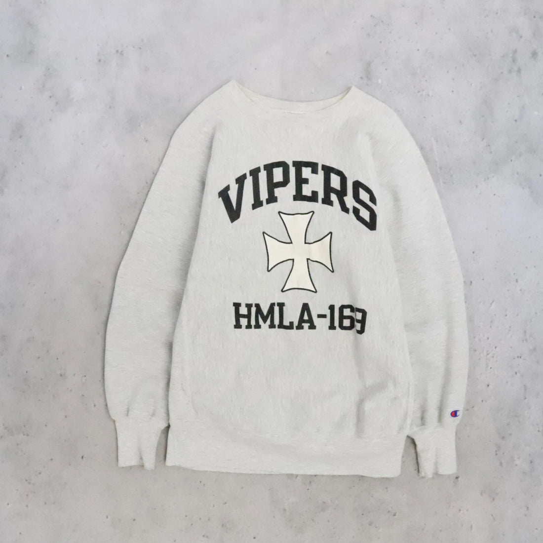 Vintage Vipers HMLA-169 USMC Champion Reverse Weave Crewneck Sweatshirt XL 90s