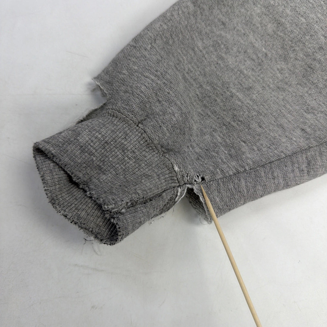 Vintage Nike Sweatshirt Hoodie Size XL Gray Distressed 90s
