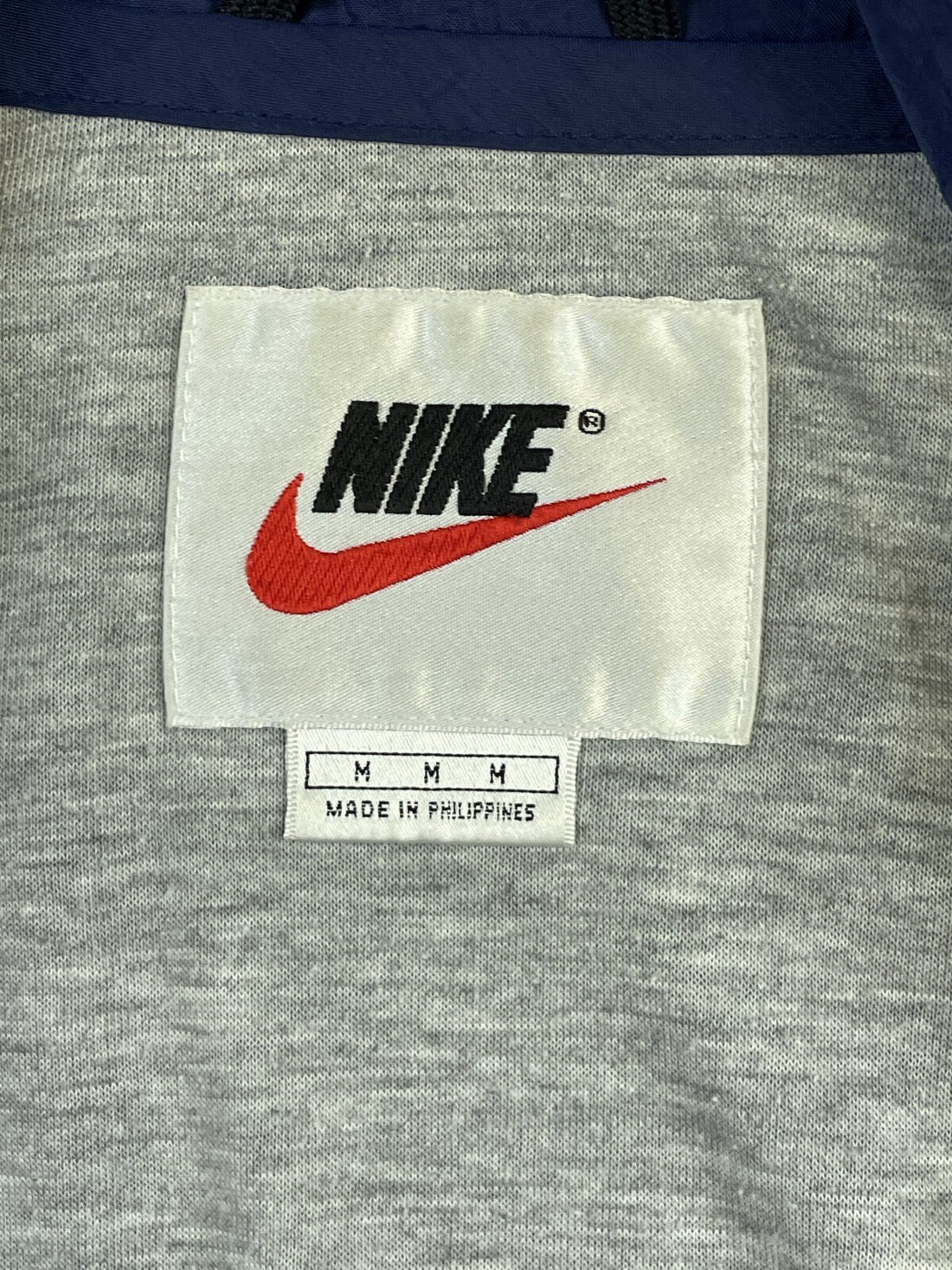 Vintage Nike Windbreaker Light Jacket Size Medium Tonal Blue