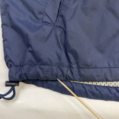 Vintage Nike Anorak Pullover Windbreaker Light Jacket Size Large Blue